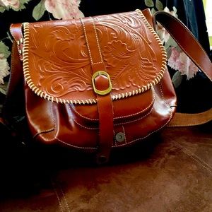 Patricia Nash Saddle bag cross body bag